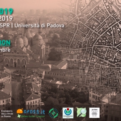 Aperte le iscrizioni a FOSS4G Italia 2019