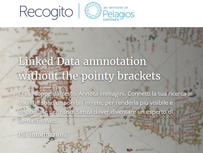 Workshop: Creare e condividere annotazioni semantiche con la piattaforma open source Recogito