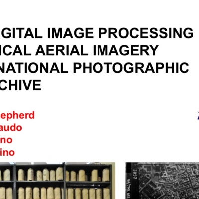 L'Aerofototeca Nazionale all'EuroSDR workshop di Parigi - GEOPROCESSING AND ARCHIVING OF HISTORICAL AERIAL IMAGES