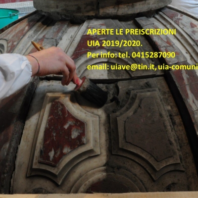 Tecnico del Restauro di Beni Culturali 2019-20 dell'Università Internazionale dell'Arte di Venezia