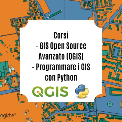 Lavorare con i GIS in modo professionale: in arrivo a Milano, Roma e Pisa i corsi "GIS Open Source Avanzato (QGIS)" e "Programmare i GIS con Python"