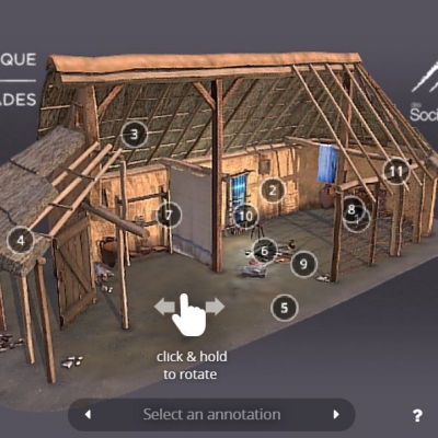 Su Sketchfab liberamente scaricabili e riutilizzabili 1.700 modelli gratuiti di beni culturali 3D.