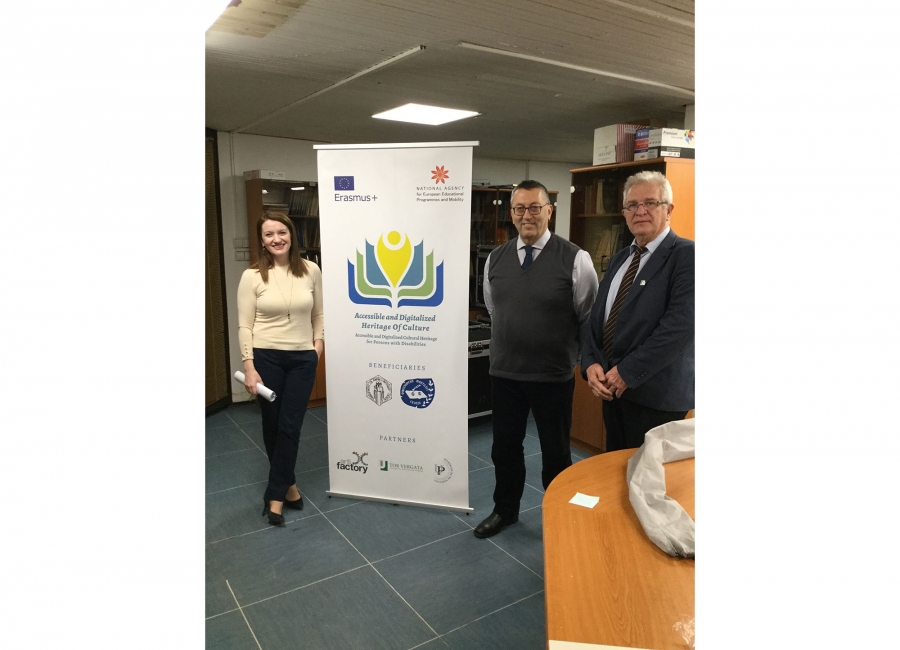 L'Università di Tor Vergata avvia ricerca internazionale su metodi e tecnologie per l'accessibilità di aree archeologiche e musei. Tra i partecipanti Grecia, Slovenia, e Repubblica della Macedonia del Nord