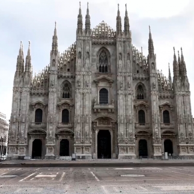 Un test per il rilievo dell'area del Duomo di Milano con Nubigon