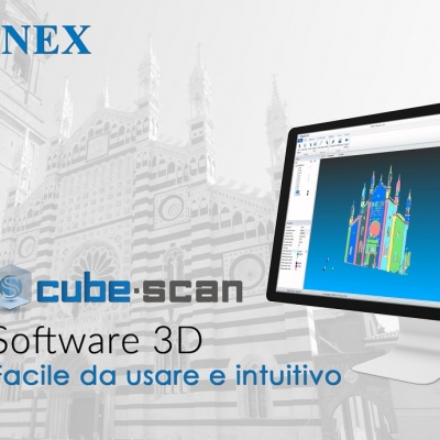 Stonex Cube-scan: software 3D facile da usare e intuitivo
