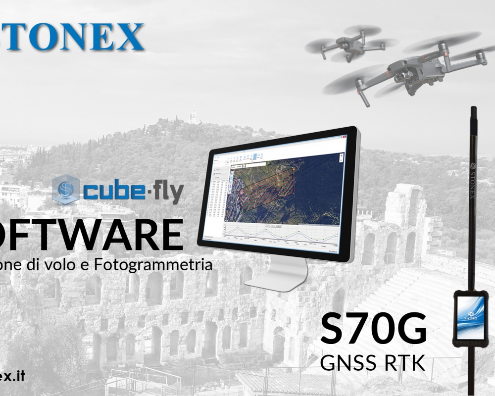 Stonex: Fotogrammetria per l’Archeologia. GNSS + Software + Drone.