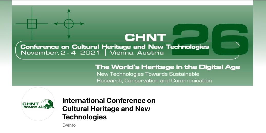 26th CHNT Conference on Cultural Heritage and New Technologies