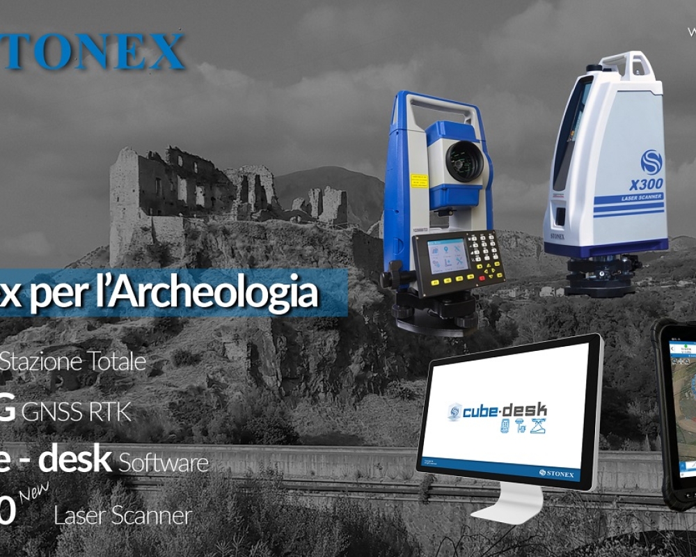 Stonex – Strumenti per l’Archeologia