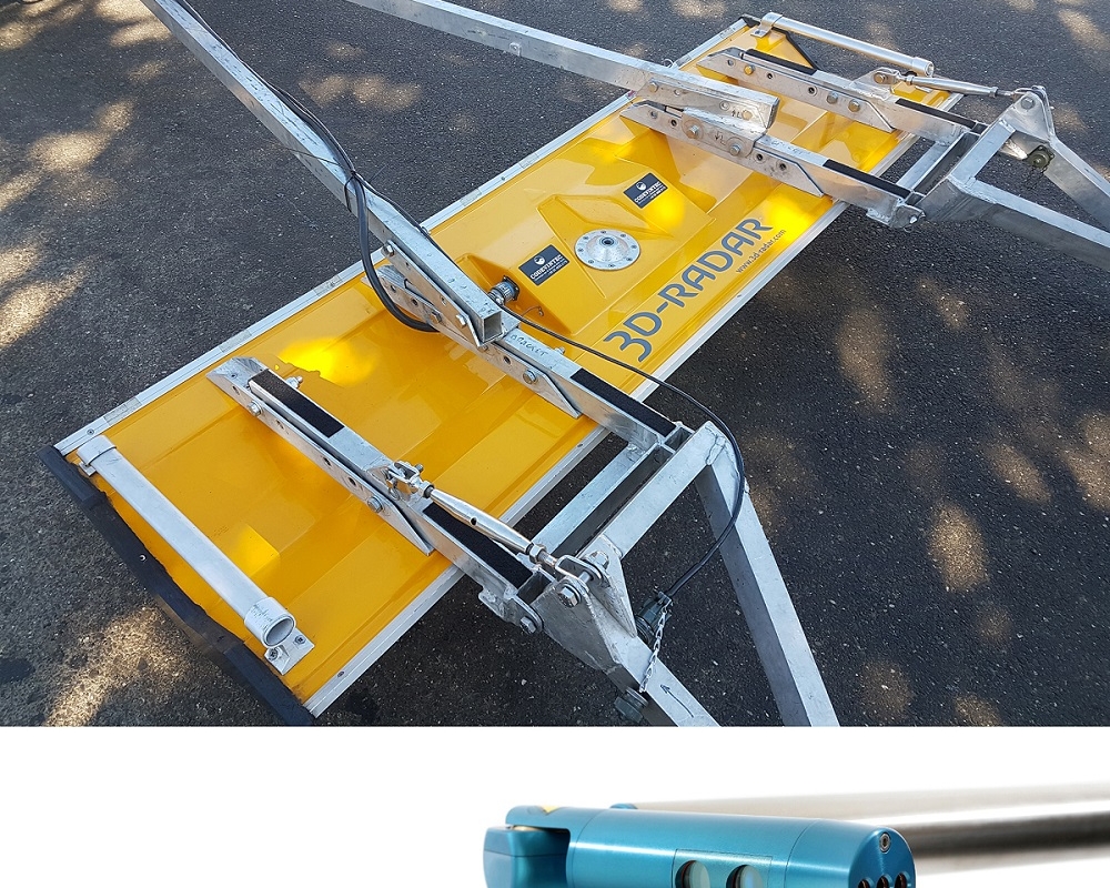Georadar 3D-Radar e C-ALS Gyro in azione