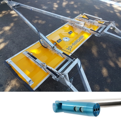 Georadar 3D-Radar e C-ALS Gyro in azione