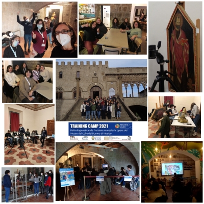  Training Camp. Le tecnologie d'avanguardia al servizio del Patrimonio artistico della Tuscia.