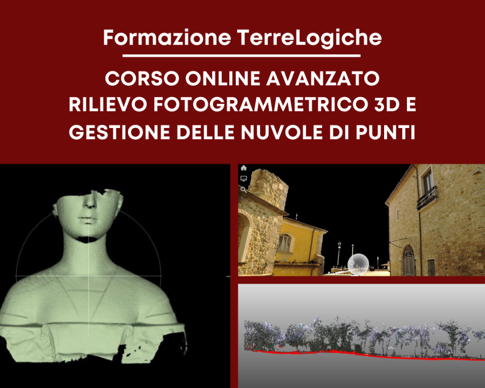 Ultima chiamata per il corso online avanzato "Rilievo 3D e gestione delle nuvole di punti"