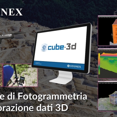 Stonex Cube-3d – Software di Fotogrammetria ed elaborazione dati 3D