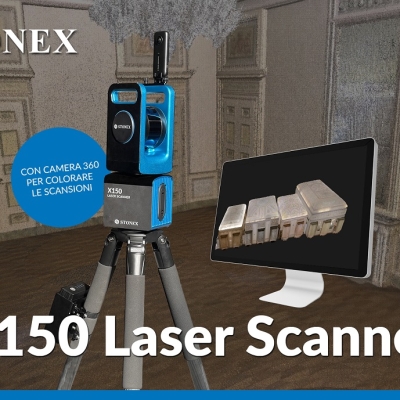 Stonex X150 Laser Scanner – Facile e veloce