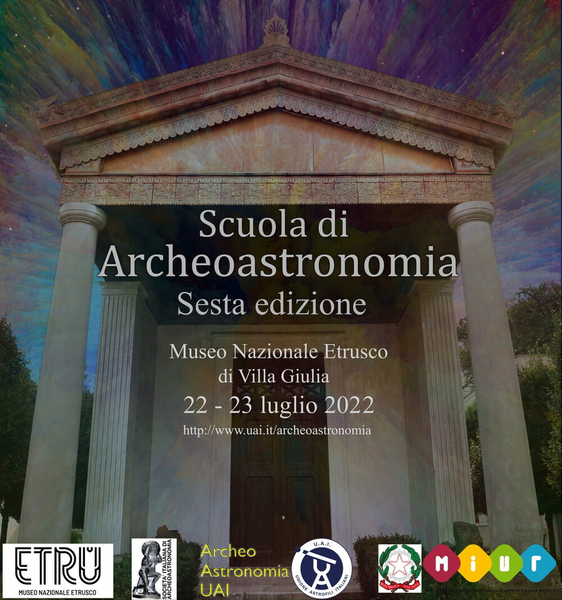 VI edizione scuola di Archeoastronomia 2022 