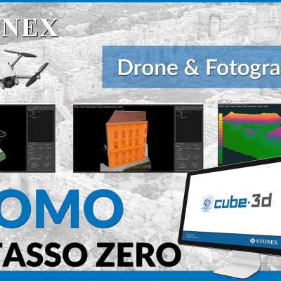 Stonex Promo Tasso Zero – Drone & Fotogrammetria