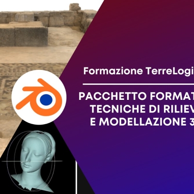 In arrivo il pacchetto formativo dedicato alle tecniche di rilievo e modellazione 3D. Sconto 30% per i Soci ANA
