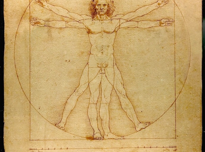 Uomo Vitruviano Leonardo Da Vinci