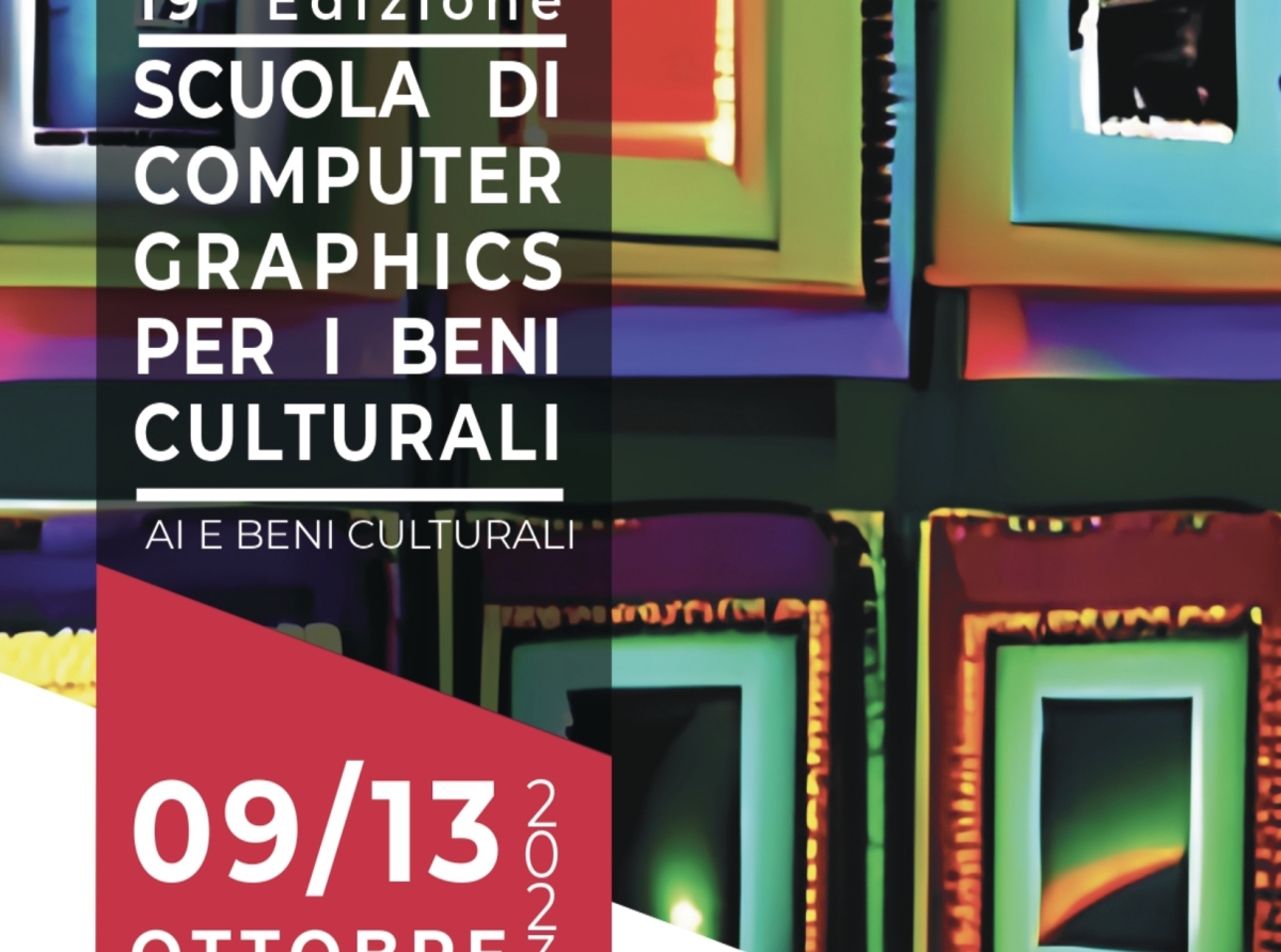 Scuola di computer graphics per i beni culturali di Cineca: scadenza domande entro il 31 agosto 2023