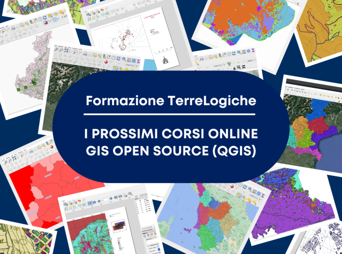 Corsi online a tema GIS Formazione TerreLogiche: ecco tutti gli appuntamenti in arrivo!