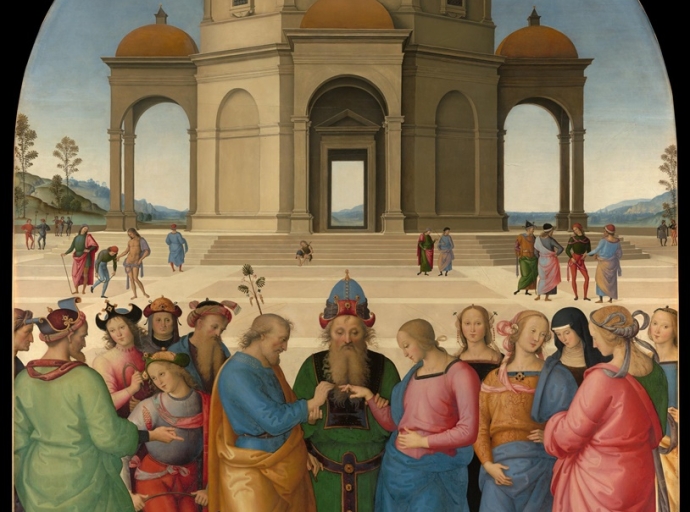 Pietro Perugino maestro di prospettiva