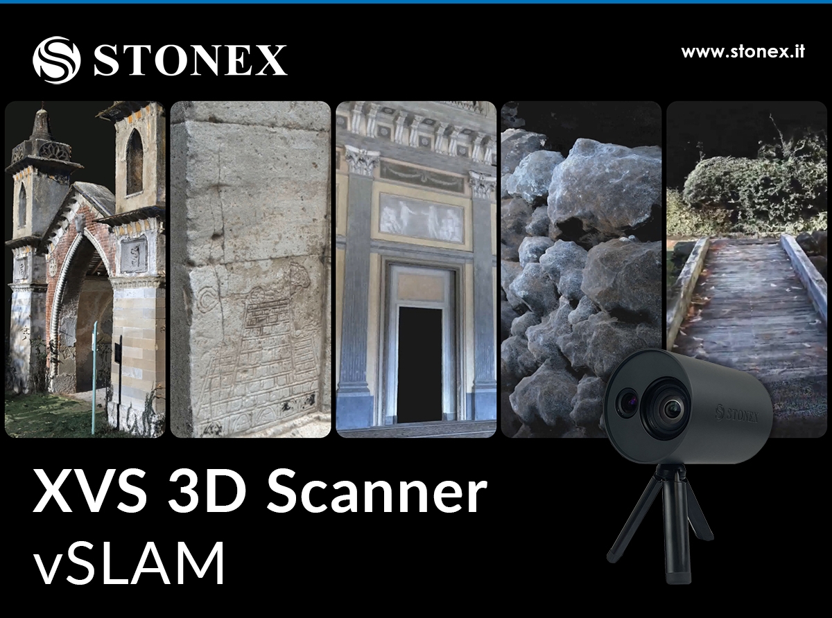 Stonex XVS – 3D Scanner di precisione per i Beni Culturali