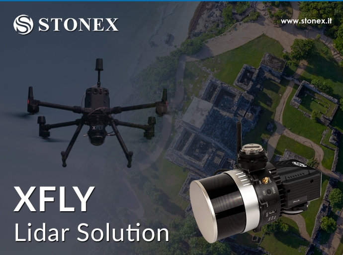 Stonex XFLY – Soluzione Lidar per l’Archeologia