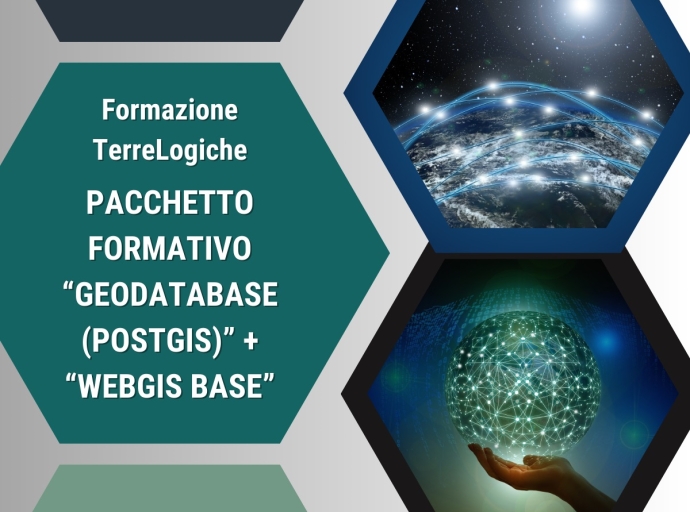 Come ampliare le proprie competenze sulla gestione e condivisione dei dati geografici: in arrivo i corsi "Geodatabase (PostGIS)" e "WebGIS Base”
