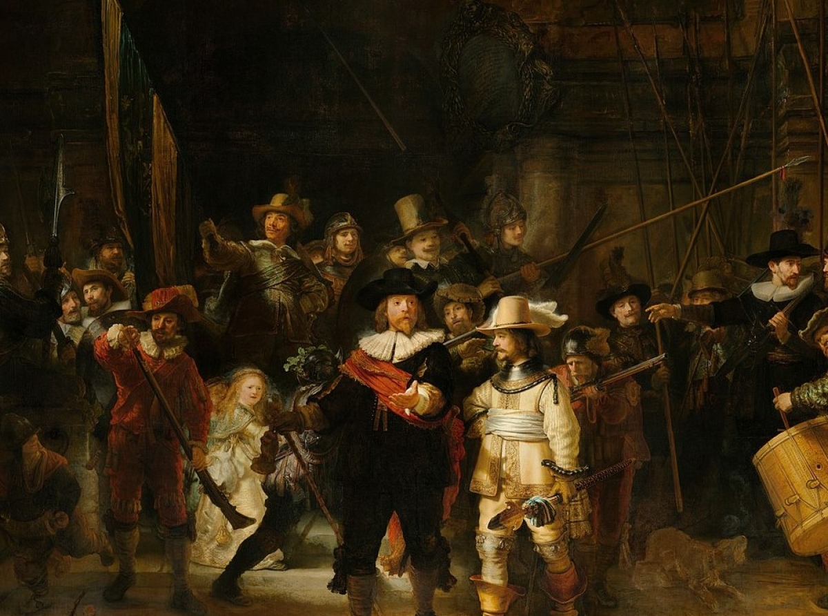Dentro la Ronda di Notte di Rembrandt