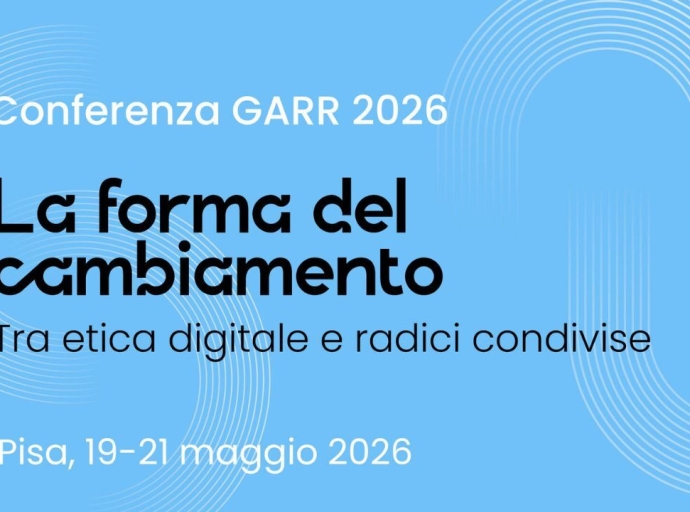 “La forma del cambiamento”: l’Università di Pisa presenta la Conferenza GARR 2026
