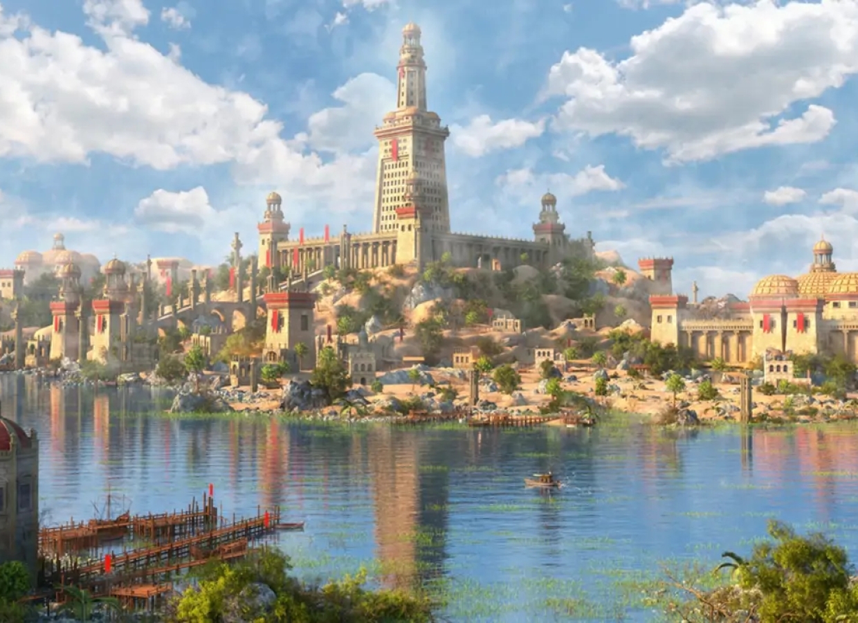 Il Faro di Alessandria: la modellazione 3D del progetto PHAROS