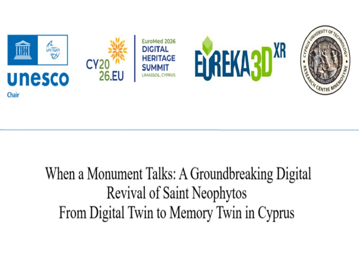 Memory Twin e patrimonio culturale digitale: Il caso dell’Enkleistra di San Neofito nel progetto EUreka3D-XR