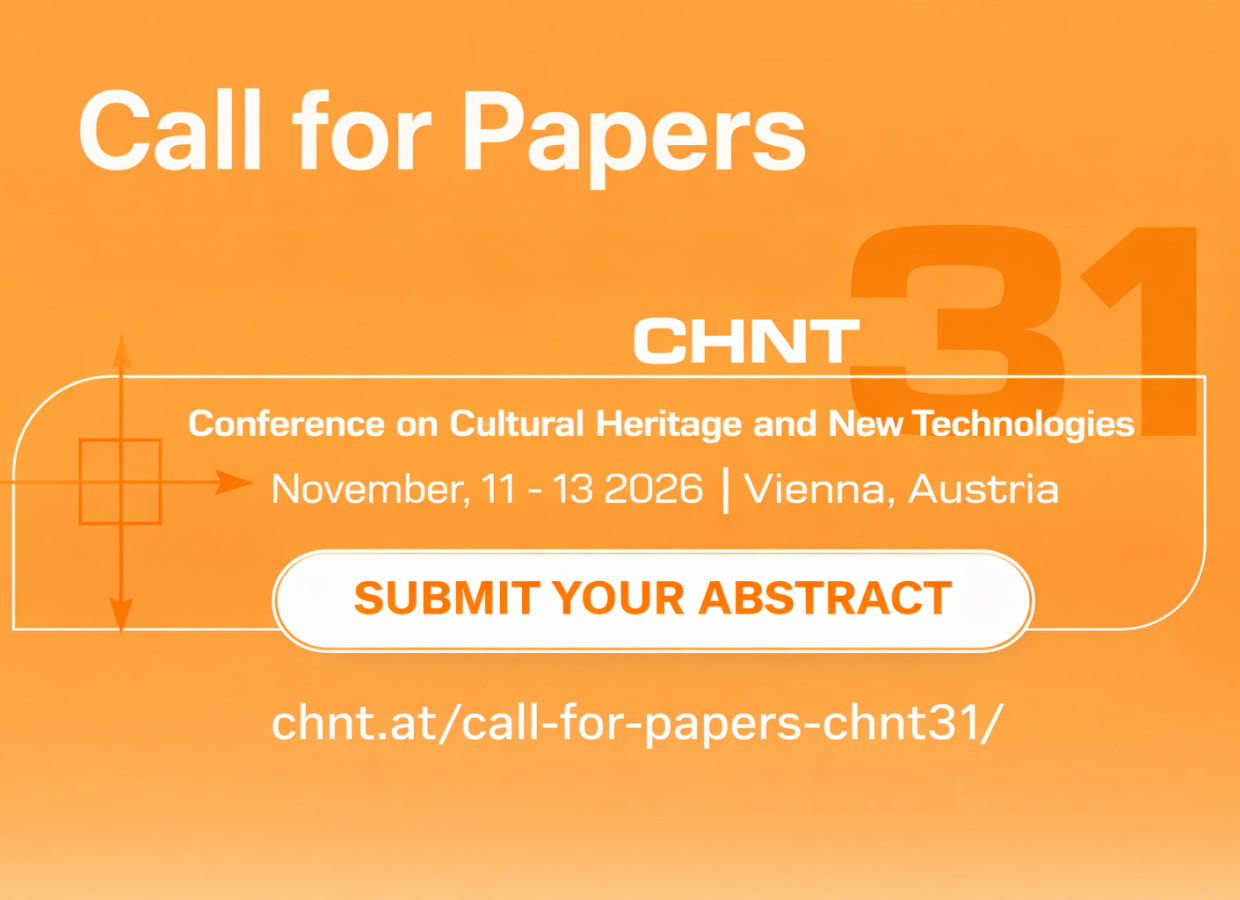 Call for Papers – Cultural Heritage New Technologies 31