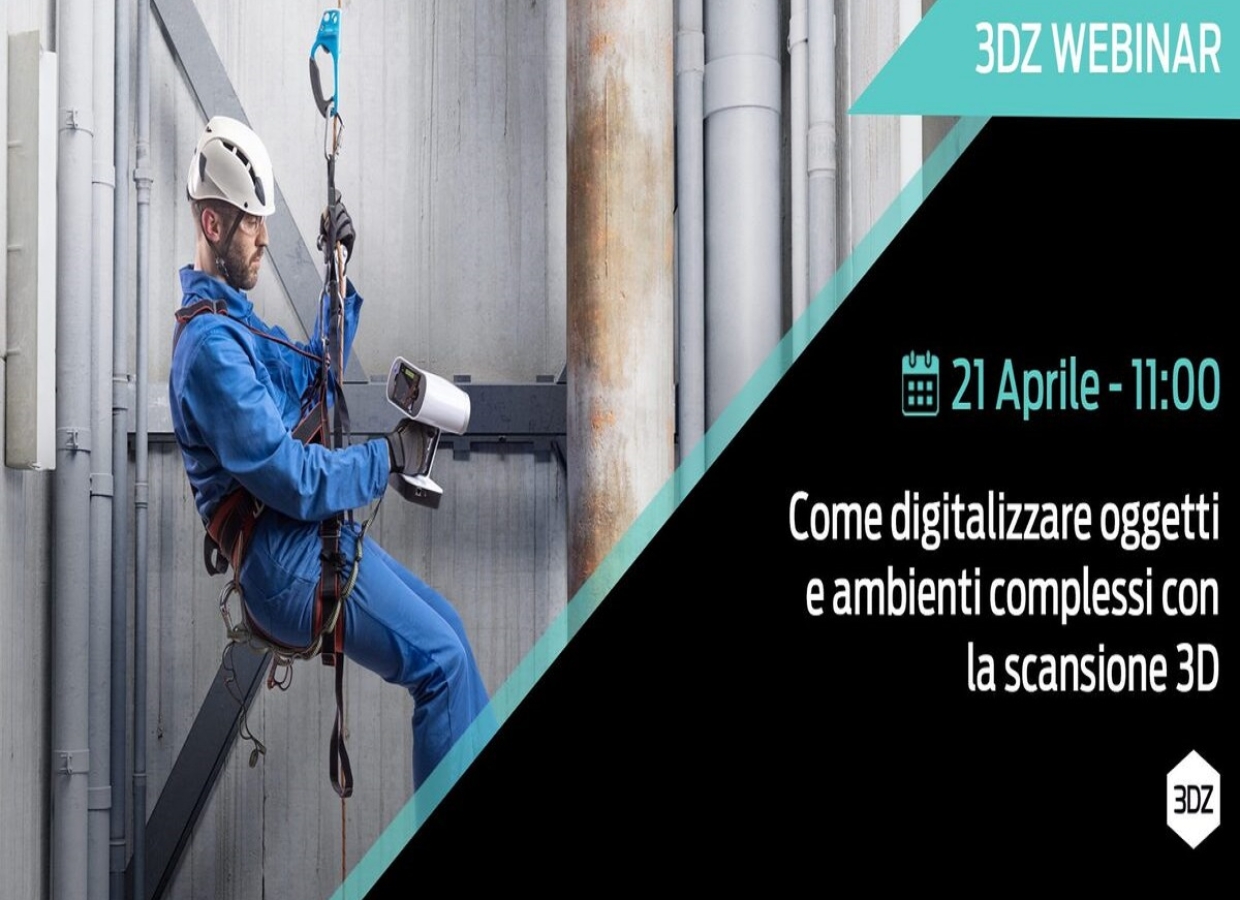 Scansione 3D per la digitalizzazione avanzata: applicazioni e workflow integrati