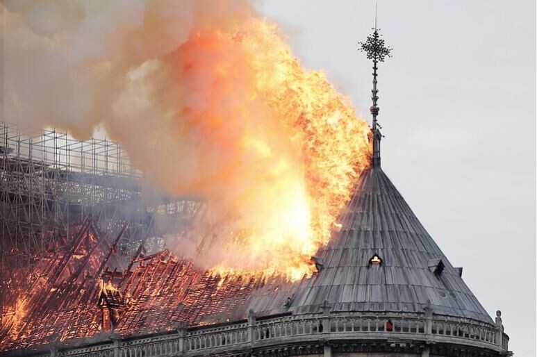 notre dame ansa foto