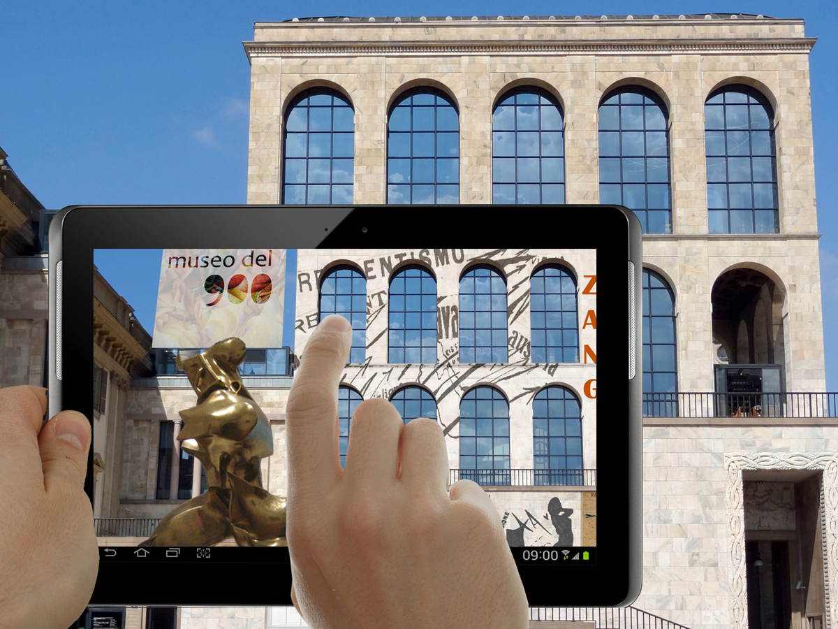 Augmented Reality citta arte