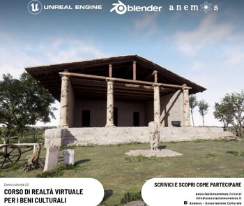  Associazione APS Anemos: corso di Realtà Virtuale per i Beni Culturali