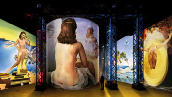 L’Atelier des Lumières e la mostra di Dalì, l’enigma senza fine.