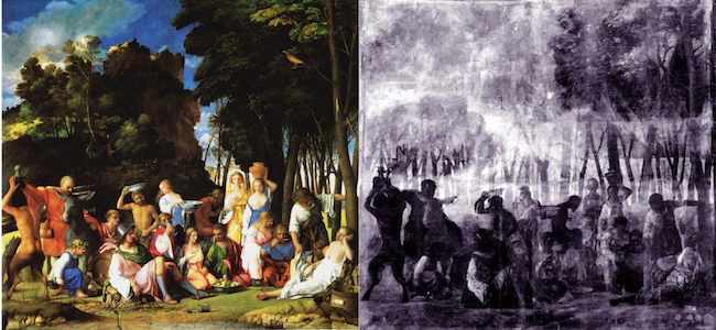 art test giorgione