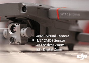Nuovo drone DJI Mavic 2 Enterprise con camera termica per operazioni critiche