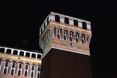 rocca videoproiezione
