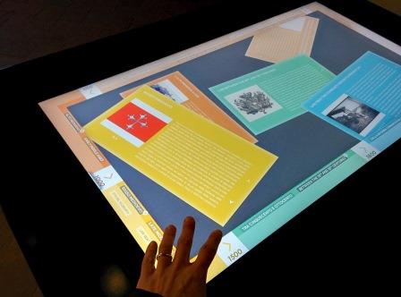 Tavolo multitouch 3