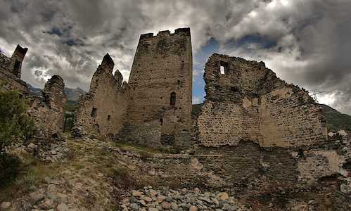 castello di CLY Ruderi