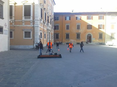 georadar piazza cavalieri
