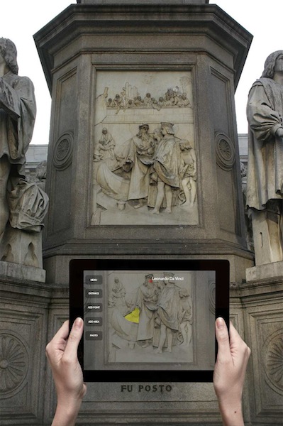 realta aumentata restauro