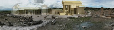ricostruzione virtuale dougga