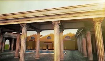 Area archeologica di Fiesole in 3D