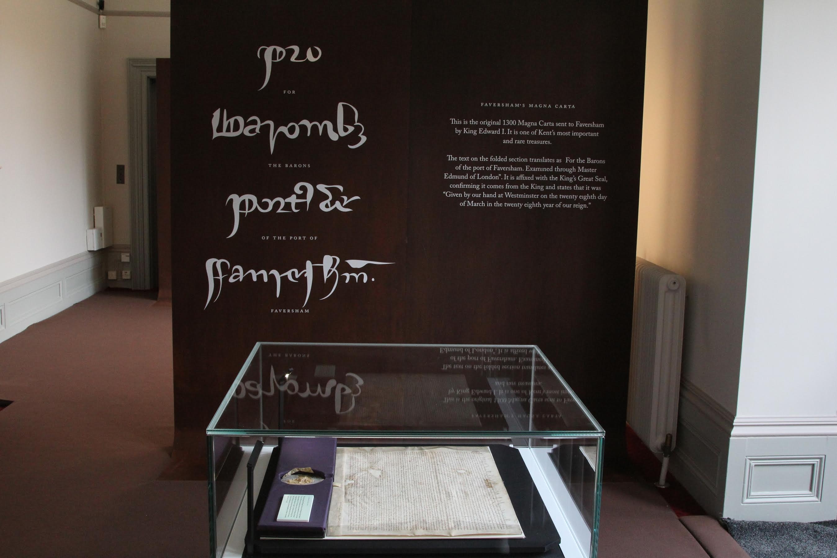 Una mostra itinerante ed interattiva per celebrare gli 800 anni dalla firma della Magna Carta