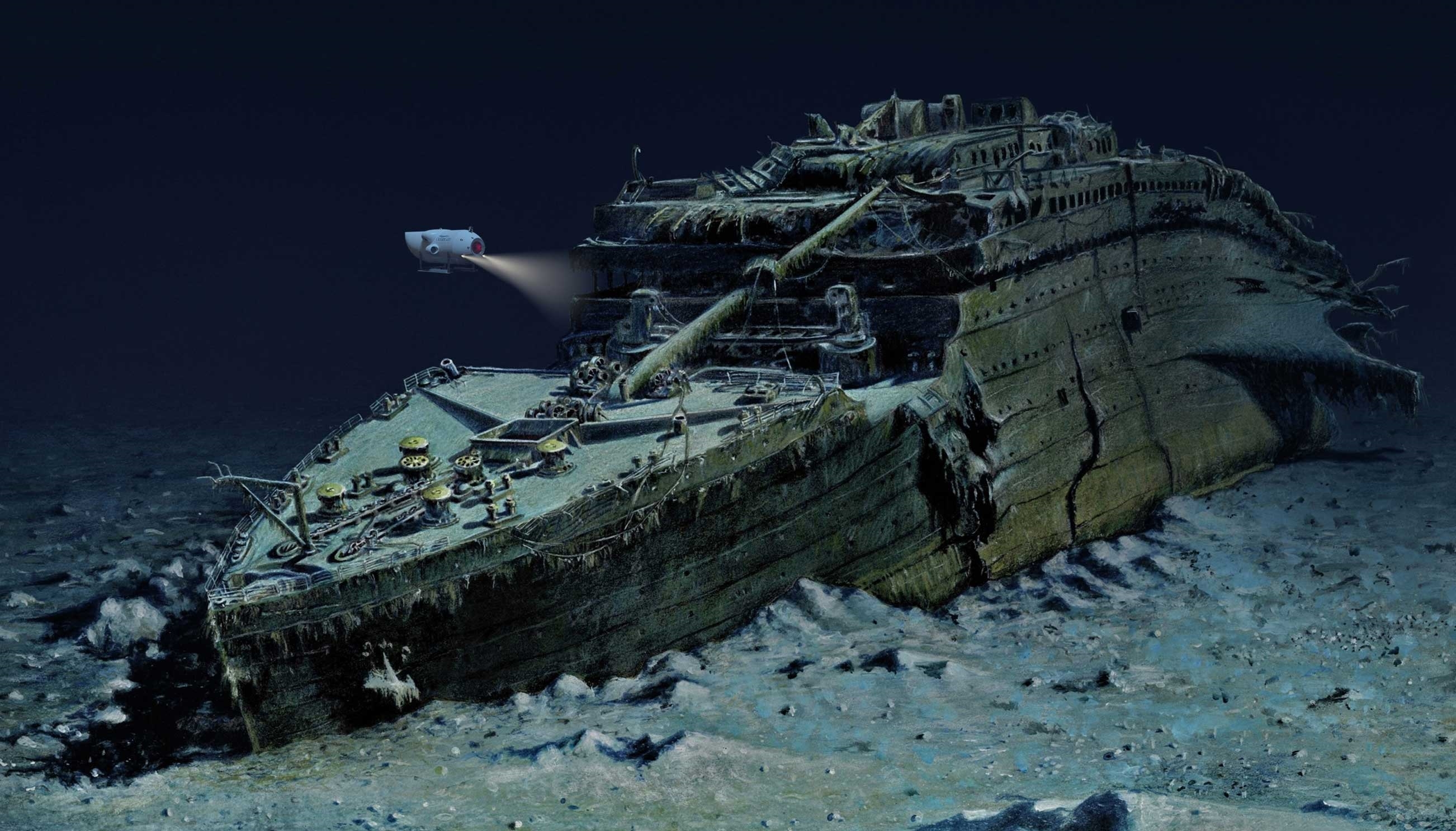 Scanning Titanic: un modello 3D del relitto con laser scanner, fotogrammetria e multibeam