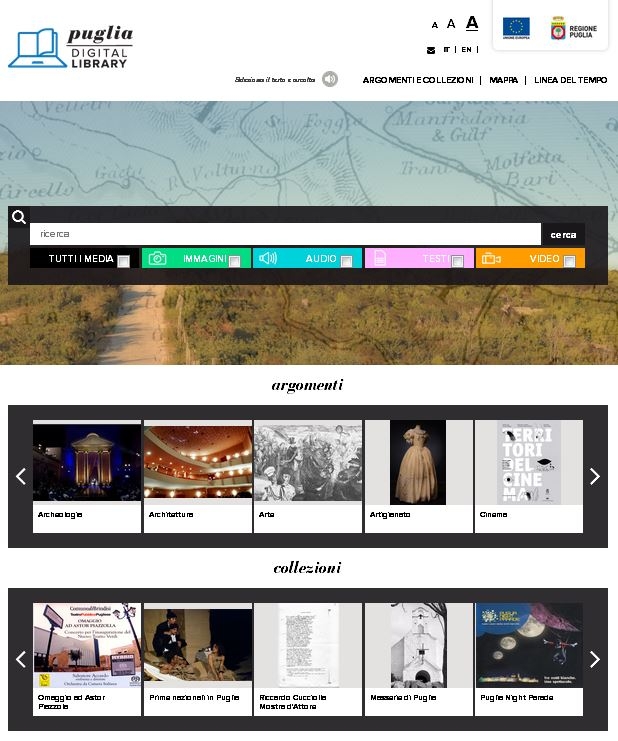 Online la Digital Library della Puglia: documenti, video e foto a disposizione di tutti